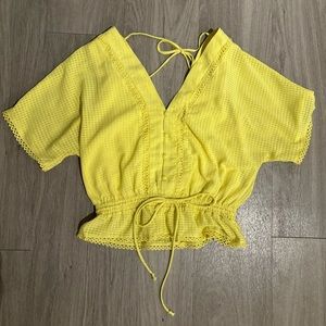 Cinch Waist Blouse (from a boutique)